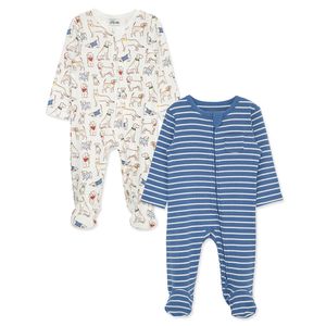 Set 2 Pijamas Enterizas Estampadas Niños - Little Me