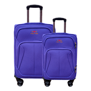 Set 2 Maletas M023 Violeta 18" y 24" - GWG