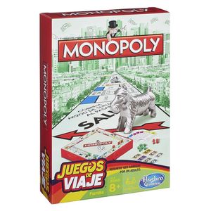 Juego Hasbro Gaming Juegos De Viaje Monopoly
