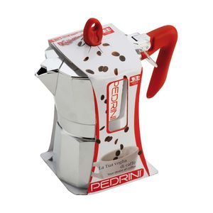 Cafetera Cromada 3 Tazas