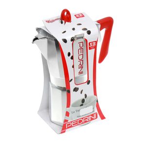 Cafetera Cromada 9 Tazas - Pedrini