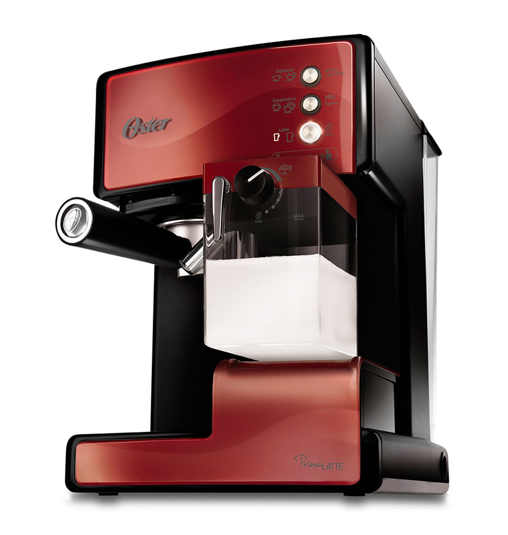 Cafetera Automática Primalatte Roja Oster - Pepe Ganga