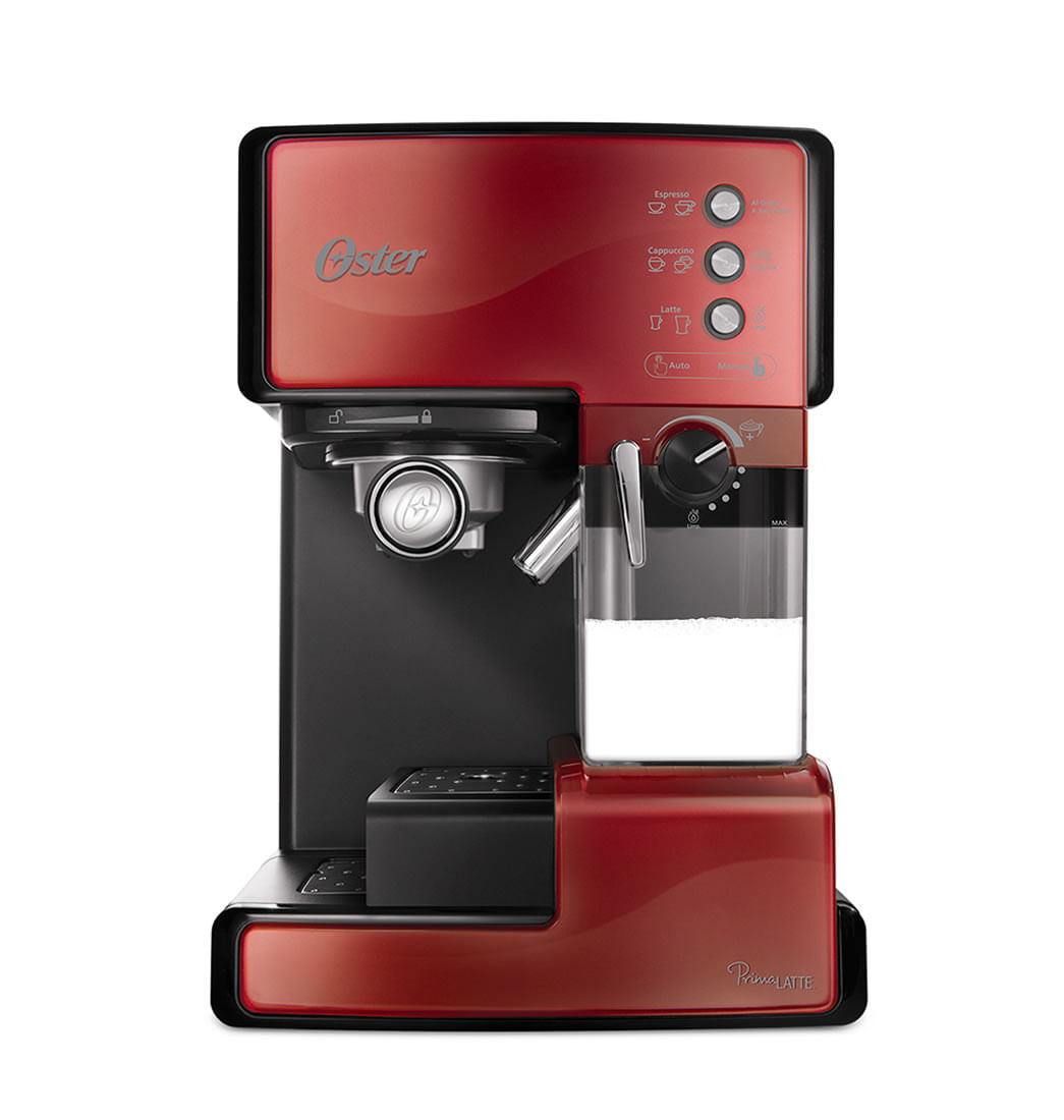 Cafetera Automática Primalatte Roja Oster - Pepe Ganga