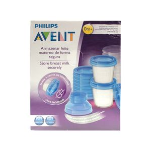 Set 10 contenedores de leche materna