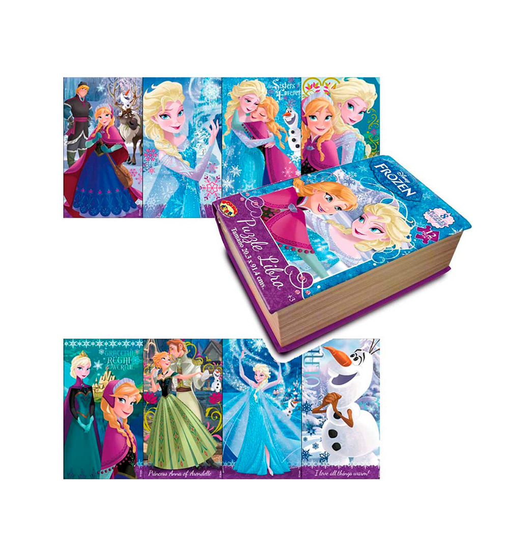 8 Rompecabezas Frozen