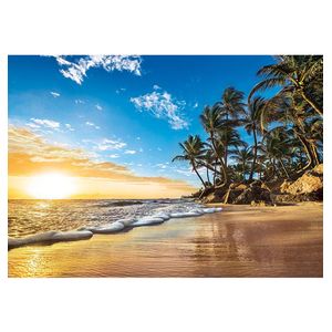 Rompecabezas amanecer tropical - 1500 Piezas