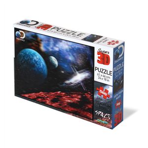 Rompecabezas 3D Vista desde Marte 500 Piezas