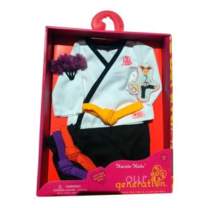 Conjunto Patadas de Karate - Our Generation
