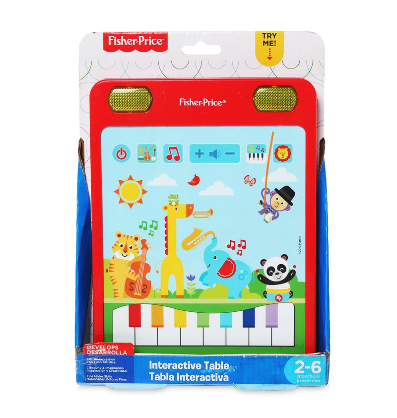 Tabla Interactiva Fisher Price Pepe Ganga Pepe Ganga