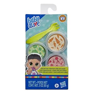 Muñeca Baby Alive Comida Solida Para Muñeca