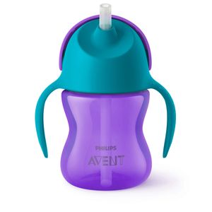 Vaso Pitillo Morado 7Oz - Avent