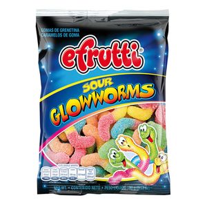Bolsa Gomas Sour Glowworms 100gr