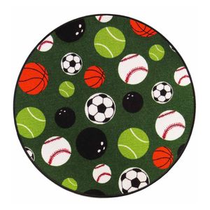 Tapete Infantil Balones Redondo Cuperz