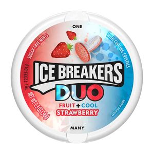 Ice Breakers Duo Fresa 36gr