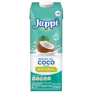 Bebida de Coco Natural Jappi 1000ml