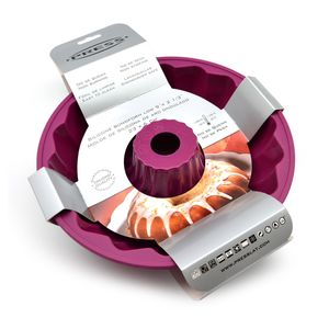 Molde de Silicona de Aro Ondulado Press 23 cm