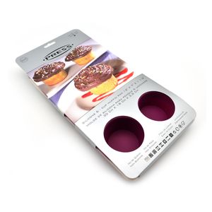 Molde de Silicona para 6 Ponqués Press