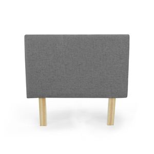 Cabecero Verona Semidoble Liso Hogar Venecia - Gris