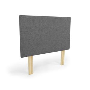 Cabecero Verona Semidoble Liso Hogar Venecia - Gris