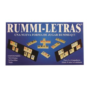 Rummi-Q Letras Plásticos Asociados