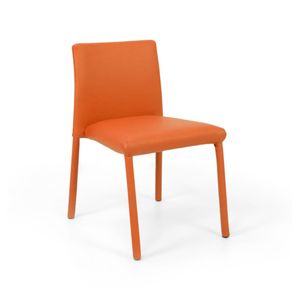 Silla Infantil Lugo en Cuero Hogar Venecia - Naranja
