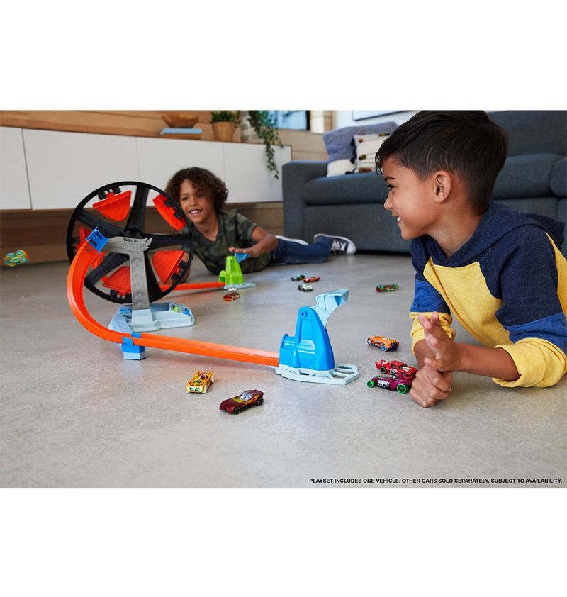Pista Retos De La Rueda Giratoria Hot Wheels Hot Wheels Pepe
