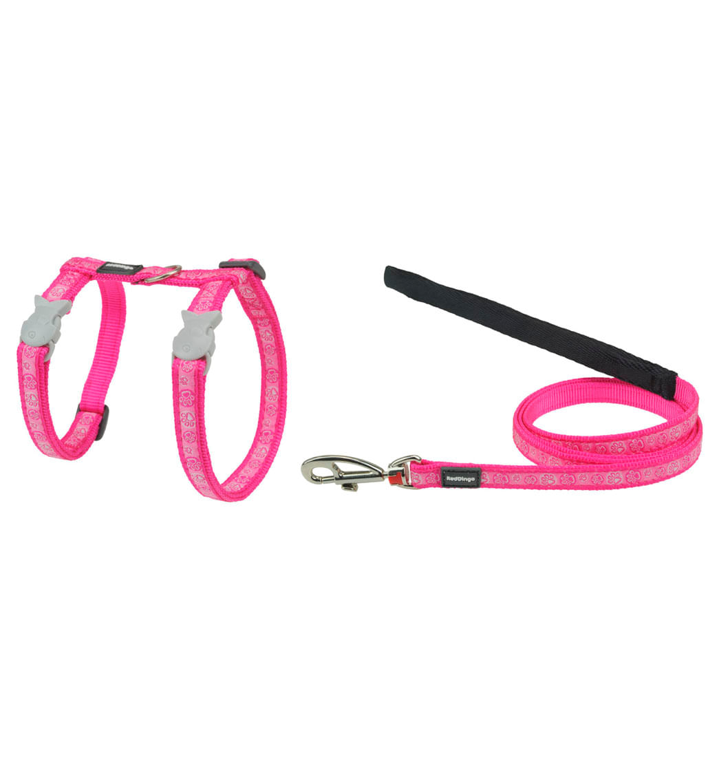 Pechera Paws Reddingo para Gatos XS - Rosado