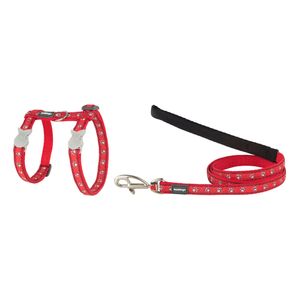 Pechera Desert Paws Reddingo para Gatos XS - Rojo