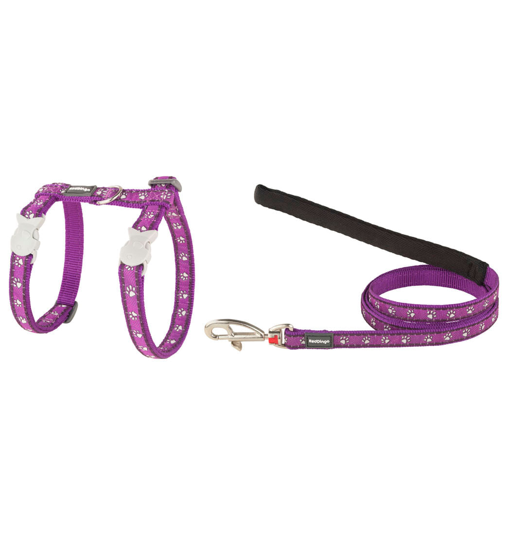 Pechera Desert Paws Reddingo para Gatos XS - Purpura