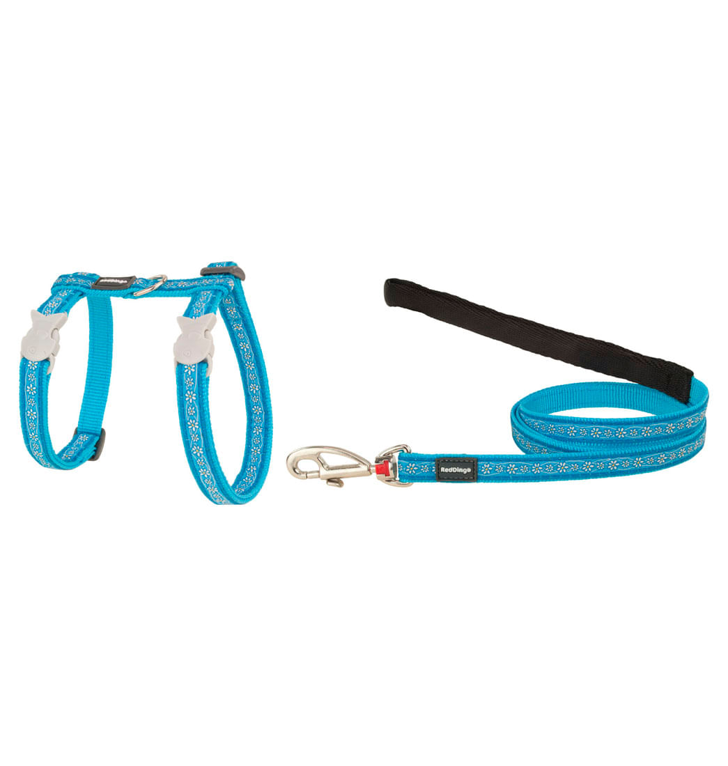 Pechera Daisy Chain Reddingo para Gatos XS - Azul