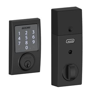 Cerrojo Inteligente Schlage Sense Century - Negro Mate