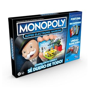 Juego De Mesa Monopoly Súper Banco Electrónico