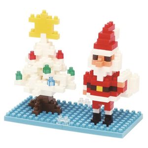 Bloques Papá Noel y Árbol de Navidad Nanoblock - Chokolha
