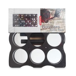 Botellero Modular Negro - PlasticForte