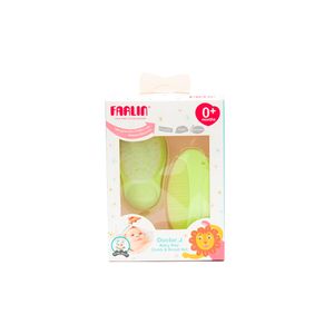 Set Cepillo y Peine Farlin - Amarillo