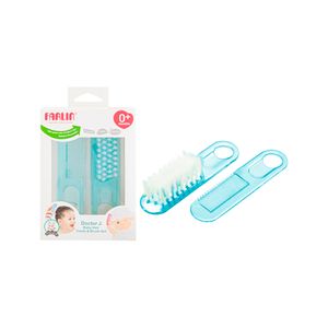 Set Cepillo y Peine Farlin - Azul