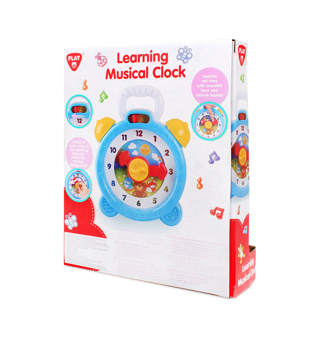 Reloj Musical Didactico Playgo Playgo Pepe Ganga Pepe Ganga