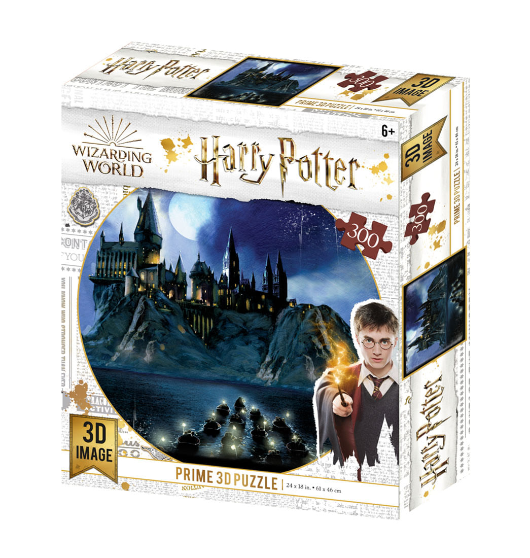 Potter Hogwarts 3D - 300 Piezas Prime 3D - Pepe Ganga