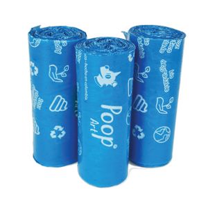 Pack 5 Rollos Biodegradables Talla S - Poop Art