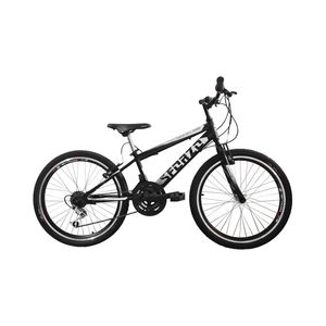 Bicicleta Niño Rin 24 Doble Pared 18 Cambios Sforzo - Negro