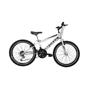 Bicicleta Niño Rin 24 Doble Pared 18 Cambios Sforzo - Blanco