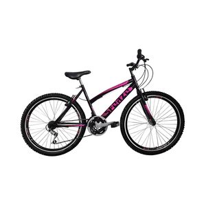 Bicicleta Niña Rin 24 Doble Pared 18 Cambios Sforzo - Negro