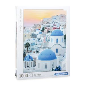 Rompecabezas Santorini 1000 Piezas - Clementoni