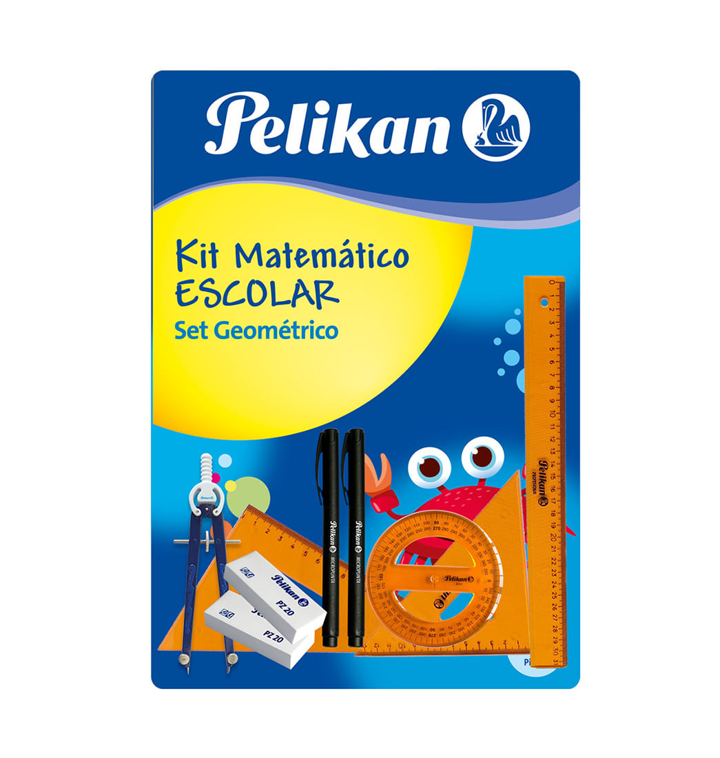 Kit Matemático Escolar - Pelikan