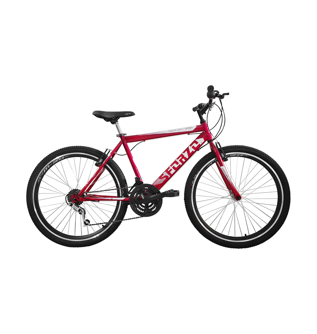 Bicicleta Sforzo Rin 26 Doble Pared 18 Cambios - Rojo