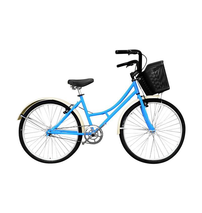 Bicicleta Playera Rin 26 Sin Cambios Sforzo Azul