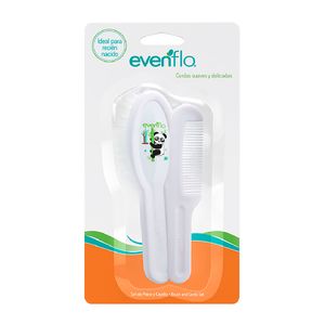 Set de Peine y Cepillo Oso Panda - Evenflo