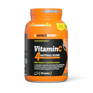 Complemento Alimenticio Vitamina C 4Natural Blend 90 Tabletas - NamedSport