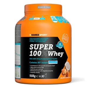 Proteína Super 100% Whey Almendra y Coco 908g - NamedSport