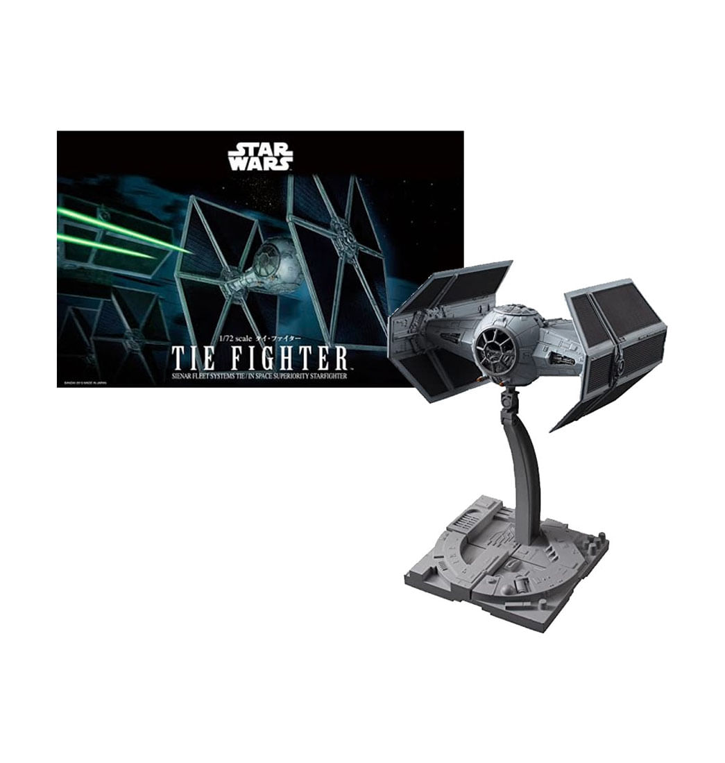 Set Modelo de Armar TIE Figther - Bandai